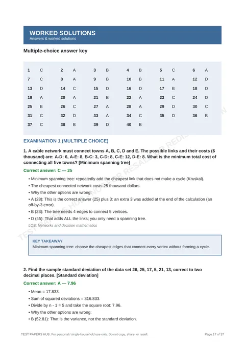 Solutions preview