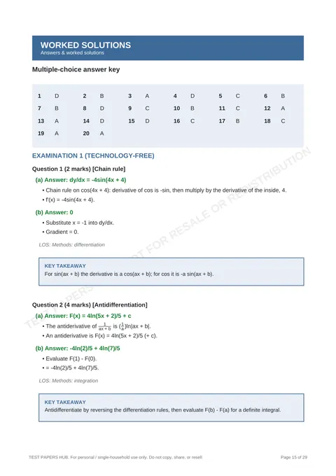 Solutions preview