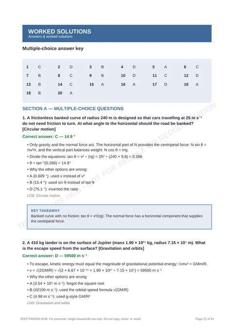 Solutions preview